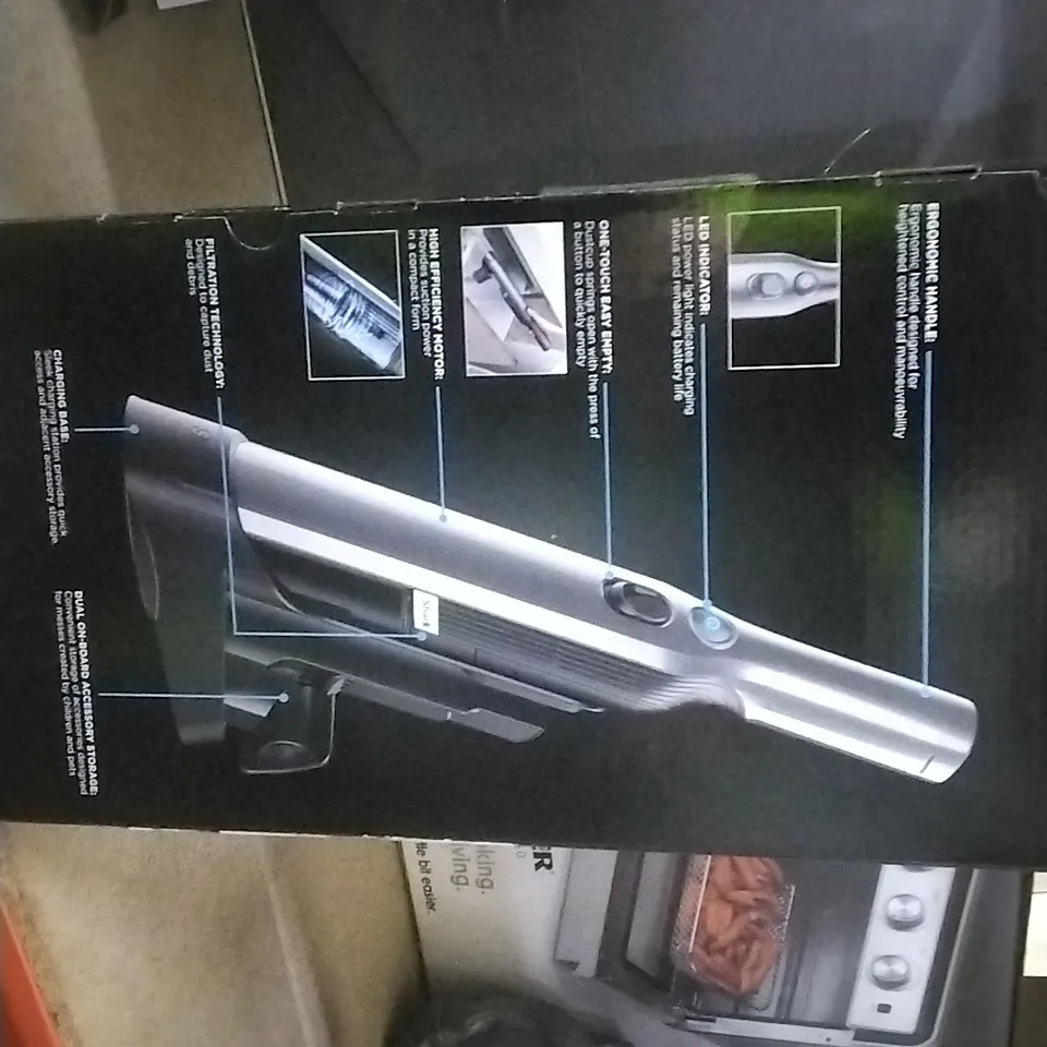 BOXED SHARK CORDLESS HANDHELD VACUUM CLEANER 