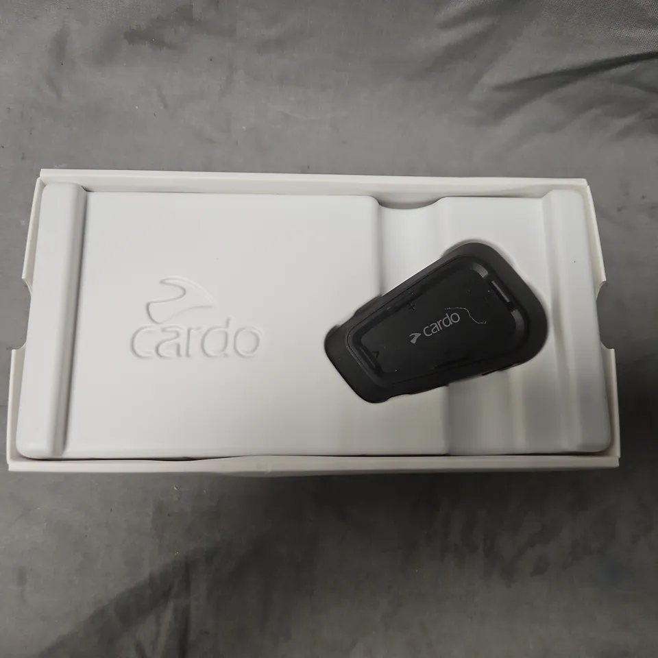 CARDO SPIRIT HD BLUETOOTH INTERCOM – PORTABLE, BOXED