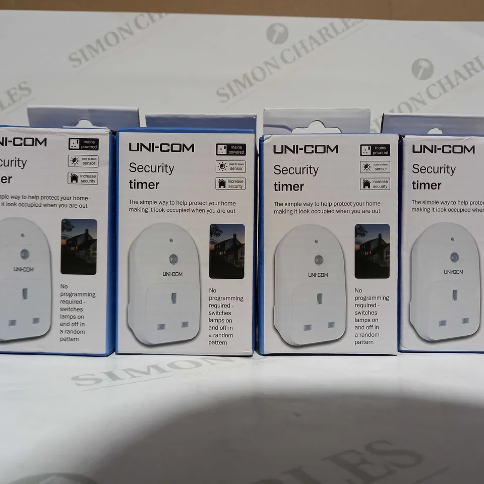 UNI-COM SET OF 4 SECURITY TIMERS