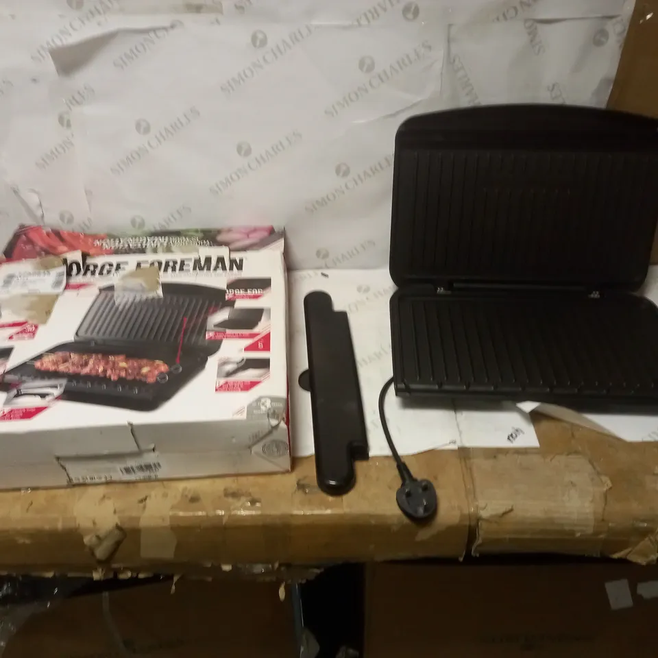 GEORGE FOREMAN LARGE FIT GRILL