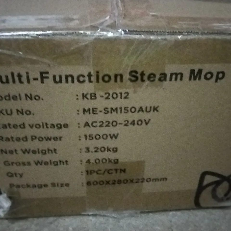 BOXED MOOLAN MULTI-FUNTION STEAM MOP