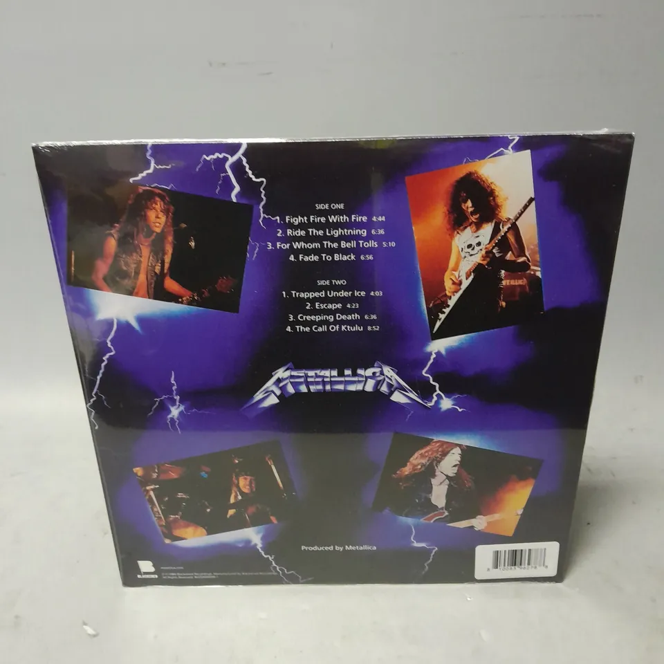 SEALED METALLICA RIDE THE LIGHTENING VINYL