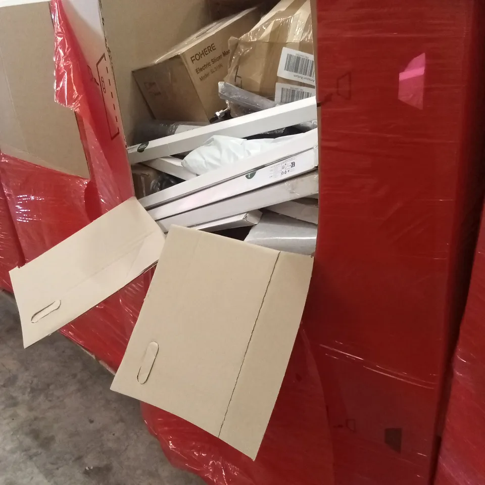 PALLET OF ASSORTED HOUSEHOLD GOODS AND PRODUCTS ETC