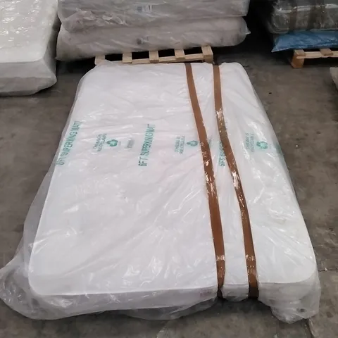 QUALITY BAGGED ASPIRE 4FT SMALL DOUBLE TUFTED QUAD COMFORT MATTRESS