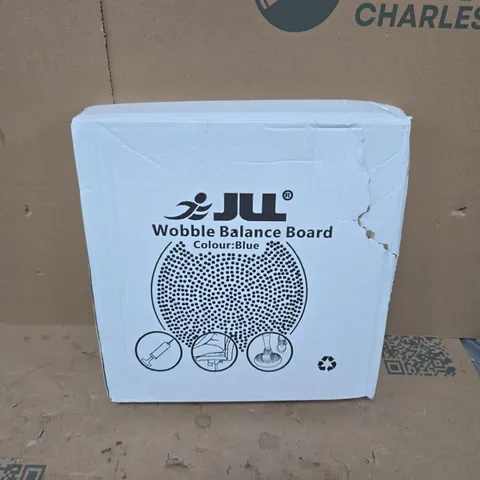 BOXED JLL WOBBLE BALANCE BOARD IN BLUE