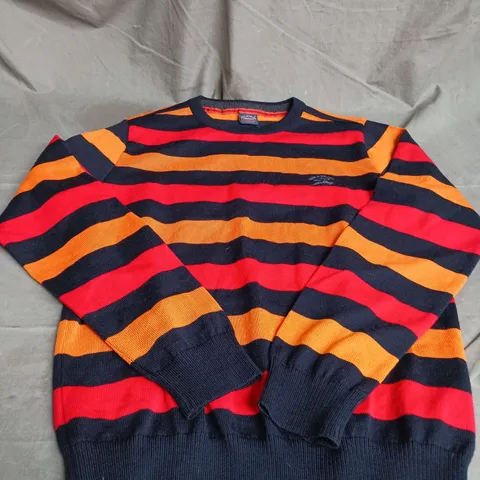 PAUL AND SHARK STRIPPED SWEATER SIZE M