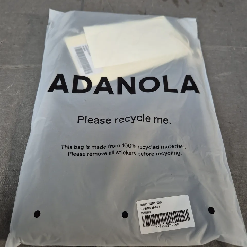 ADANOLA ULTIMATE LEGGINGS – BLACK, SIZE S