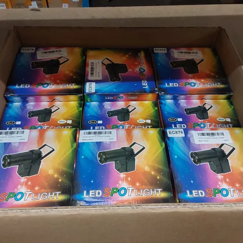 BOX OF APPROXIMATELY 15X BRAND NEW LED SPOTLIGHTS (1 BOX)