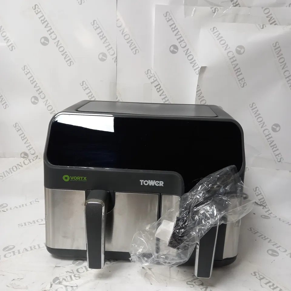 BOXED TOWER VORTEX T17099 ECO DUO DIGITAL AIRFRYER
