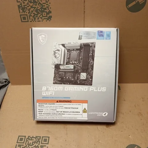 MSI B360M GAMING PLUS WIFI MOTHERBOARD - BOXED 