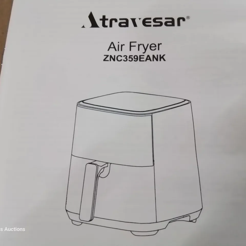 BOXED ATRAVESAR AIR FRYER 0178BL