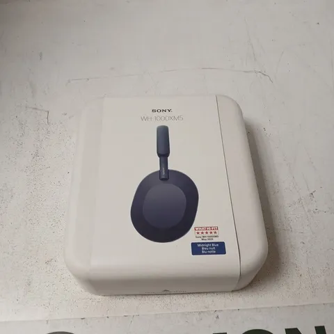 SONY WH-1000XM5 WIRELESS NOISE-CANCELLING HEADPHONES – MIDNIGHT BLUE (BOXED)
