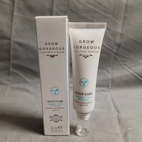 GROW GORGEOUS SCALP CARE BOOSTER – PREBIOTIC + AHA 5%