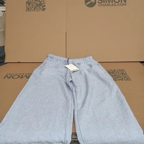 BERSHKA STRIPED TROUSERS β SIZE M (WAIST 28)