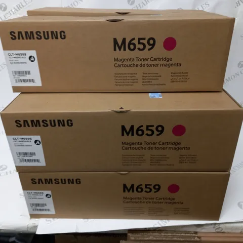 LOT OF 8 SAMSUNG M659 MAGENTA TONER CARTRIDGES