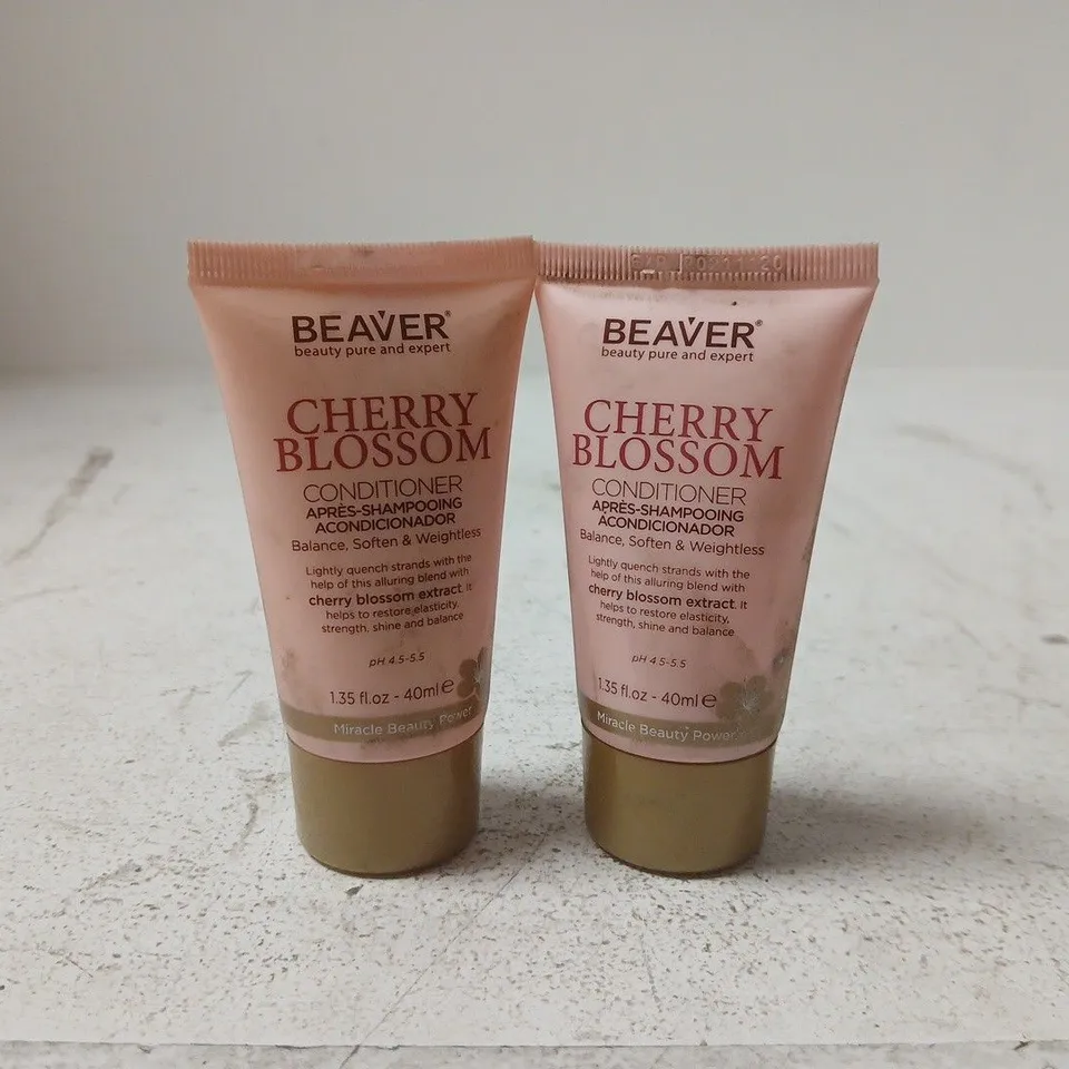 LARGE QUANTITY OF BEAVER CHERRY BLOSSOM CONDITIONER – 40ML