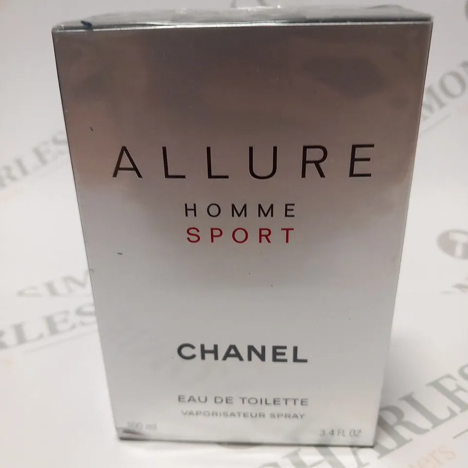 BOXED AND SEALED CHANEL ALLURE HOMME SPORT EAU DE TOILETTE SPRAY 100ML