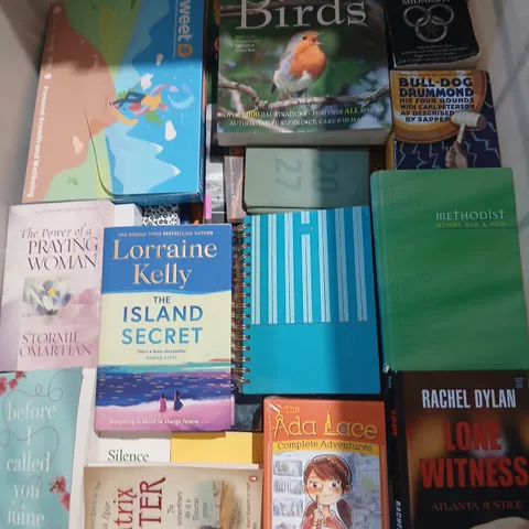 LARGE QUANTITY OF ASSORTED FICTION AND NON FICTION BOOKS