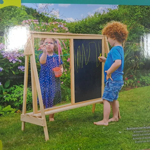 BOXED TP 2-WAY WOODEN EASEL ( 1BOX)
