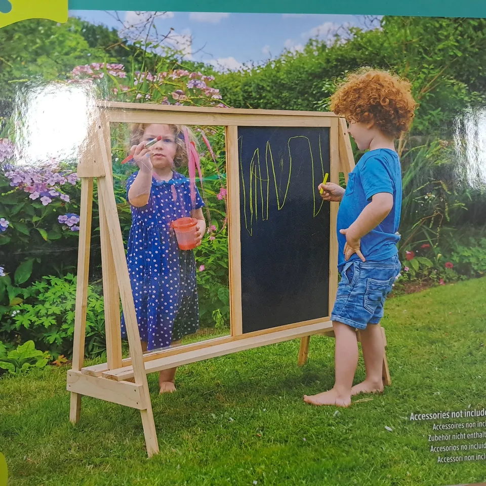 BOXED TP 2-WAY WOODEN EASEL ( 1BOX)