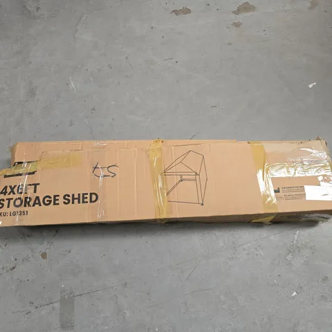 4X6 FT STORAGE SHED KIT – GARDEN STRUCTURE