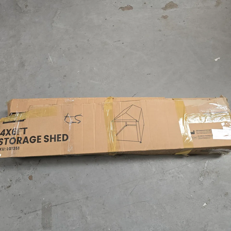 4X6 FT STORAGE SHED KIT – GARDEN STRUCTURE