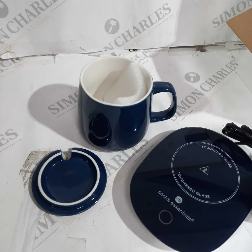 COOK'S ESSENTIALS SET OF 2 MUG WARMER GIFT SET