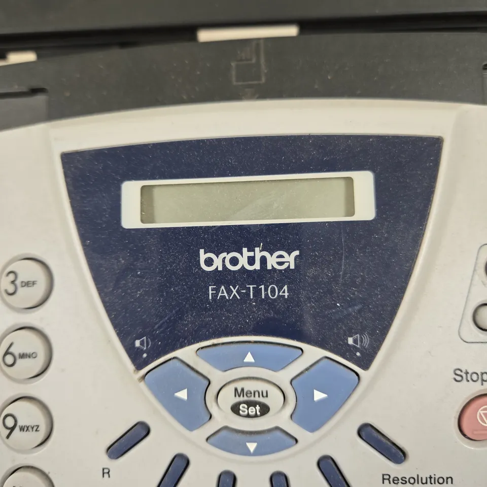 BROTHER FAX-T104 FAX MACHINE