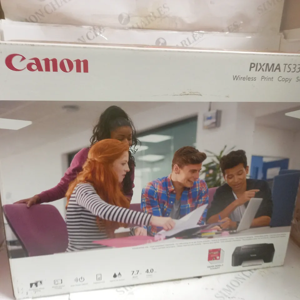 BOXED CANON PIXMA TS3355 PRINTER