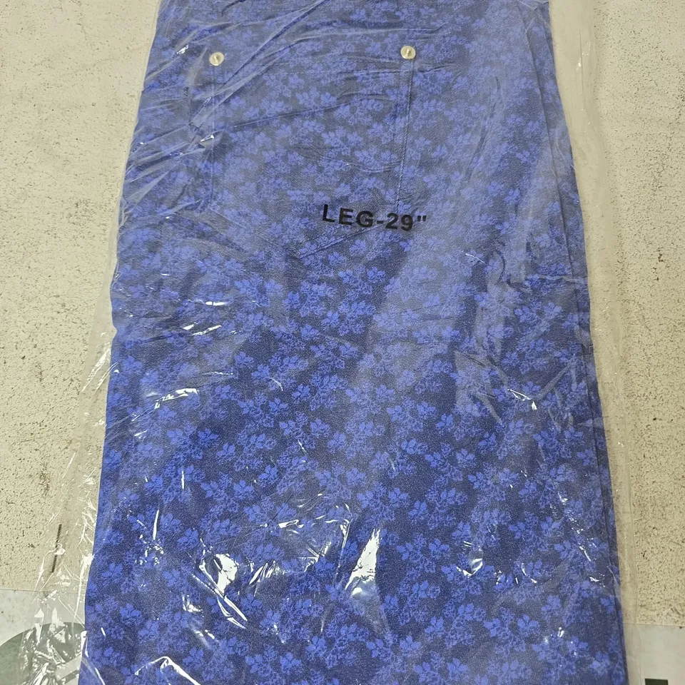 SUGAR CRISP DENIM 29" TROUSERS, MAZARINE - SIZE 14 