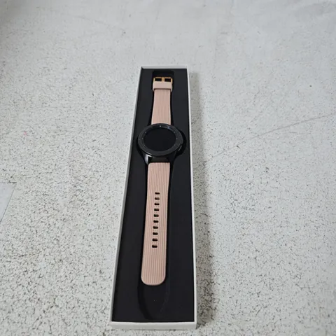 SAMSUNG GALAXY WATCH4 CLASSIC SMARTWATCH WITH PINK STRAP – BOXED