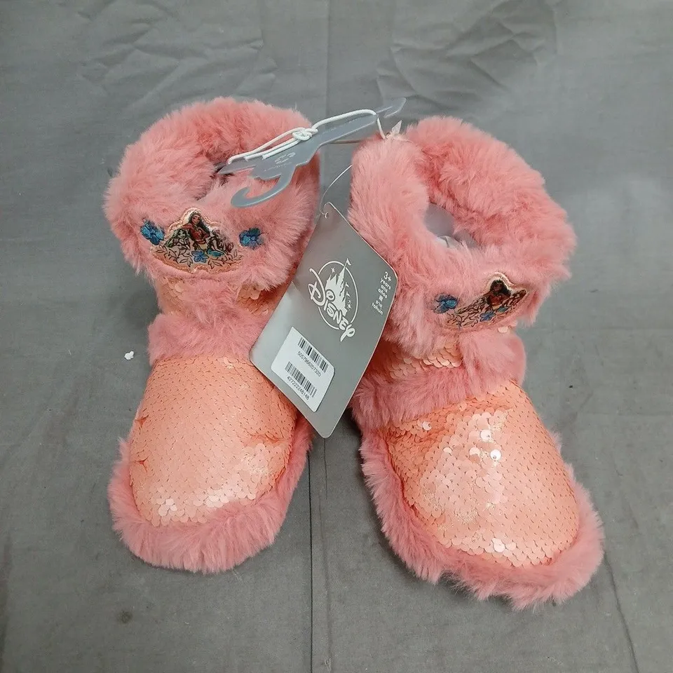 12 X PAIRS OF DISNEY THE LITTLE MERMAID CHILDRENS SLIPPERS - AGE 11-12 