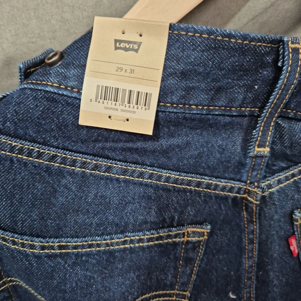 LEVI'S JEANS – INDIGO DENIM, 29 X 31 (UK 29)