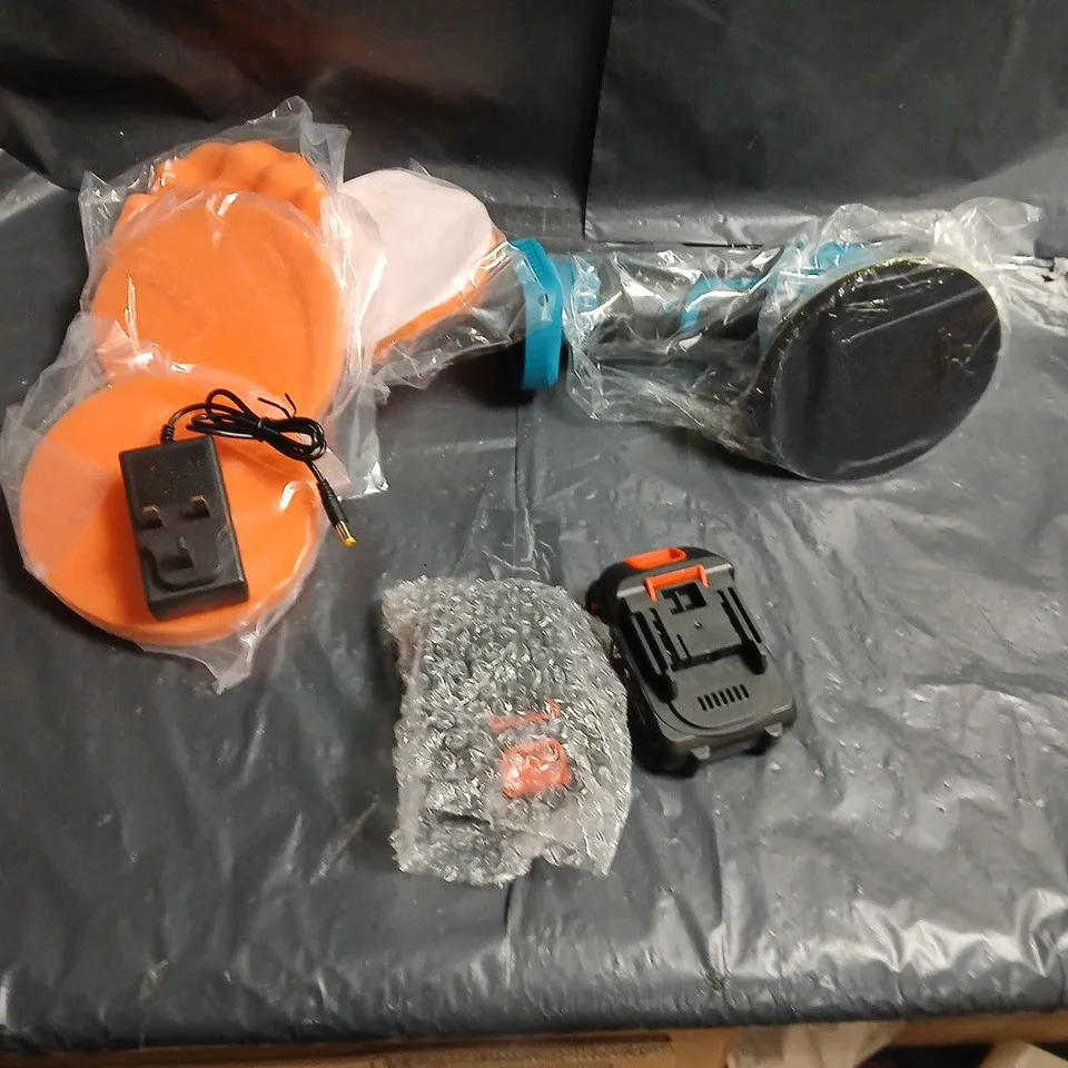 CORDLESS CAR WAXING/POLISHING MACHINE WITH 21V LI-ION BATTERY AND CHARGER