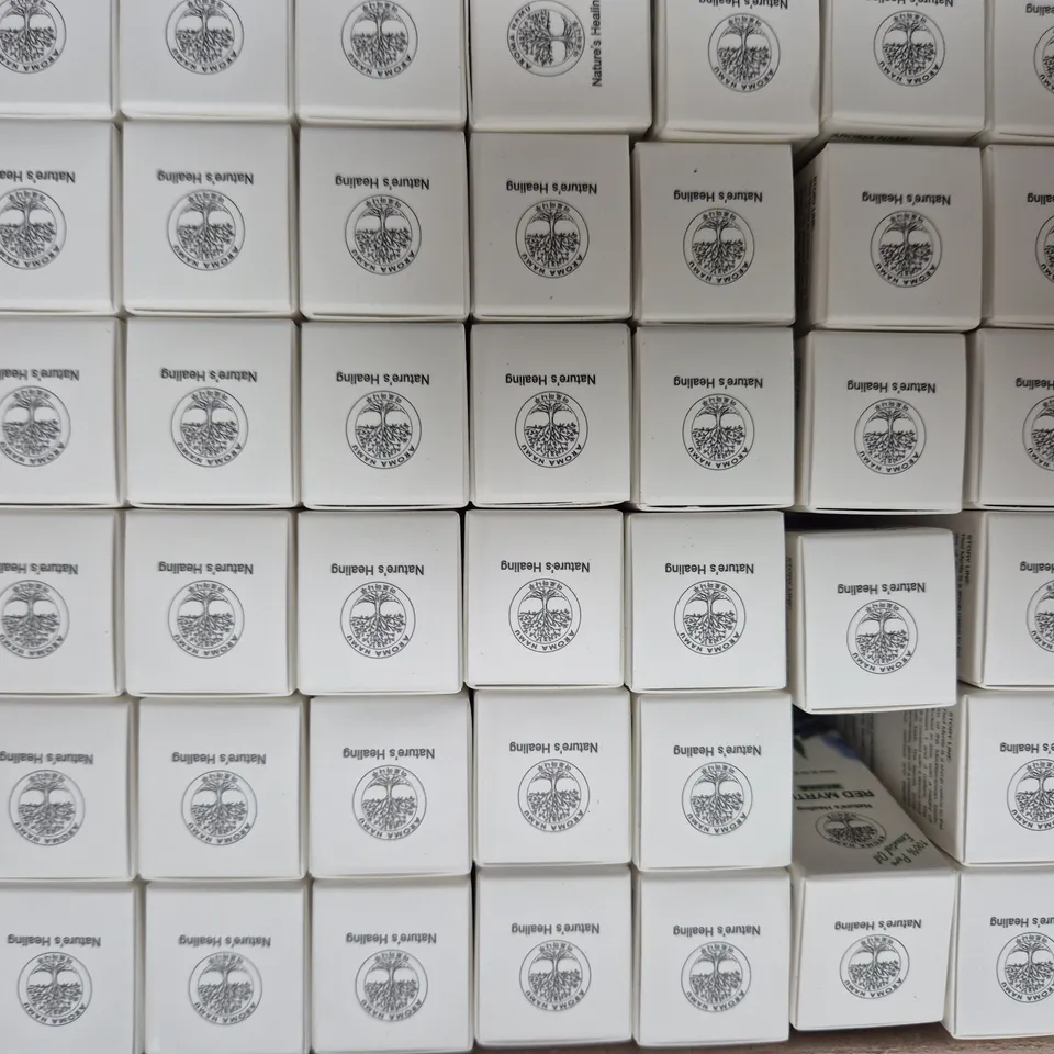 BOX OF APPROXIMATELY 50 NATURE'S HEALING ESSENTIAL OIL - RED MYRTLE (10ML)