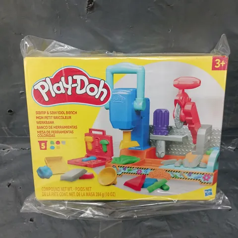 PLAY DOH STAMP AND SAW TOOL BENCH