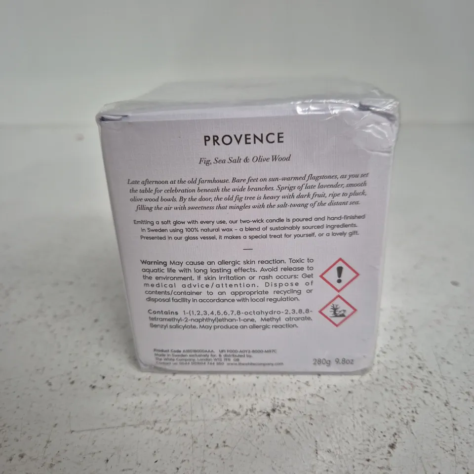 PROVENCE LUXURY CANDLE – FIG, SEA SALT & OLIVE WOOD