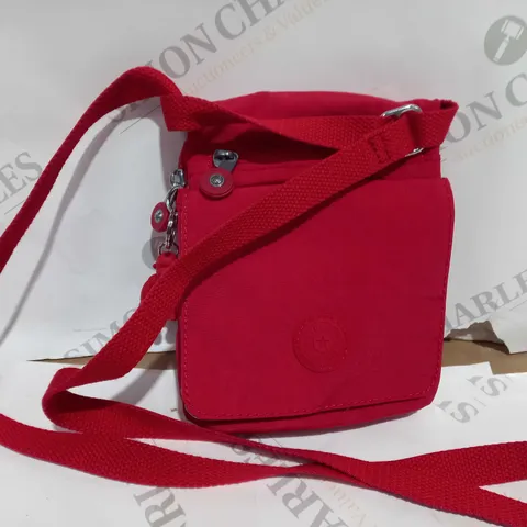 KIPLING RED CROSS BODY BAG