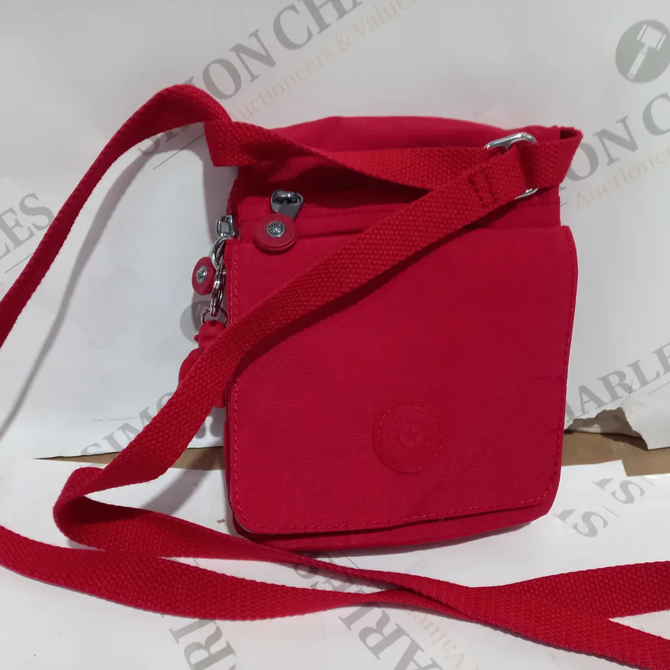 KIPLING RED CROSS BODY BAG