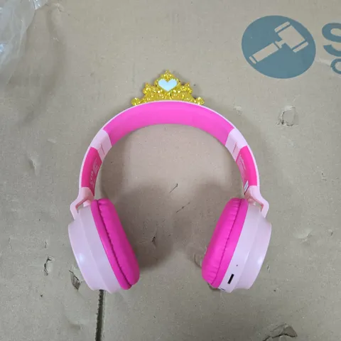 DISNEY PRINCESS LIGHT UP 3D BLUETOOTH HEADPHONES