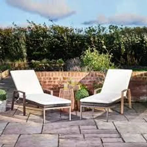 BOXED PEAKTOP CHAISE LOUNGE SET OF 2 WITH ARM - PT-0F0038 (1 BOX)