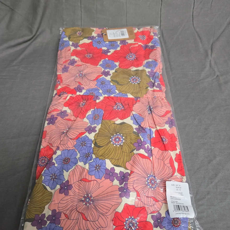 BAGGED JOANIE GEORGIA FLORAL DRESS SIZE 16