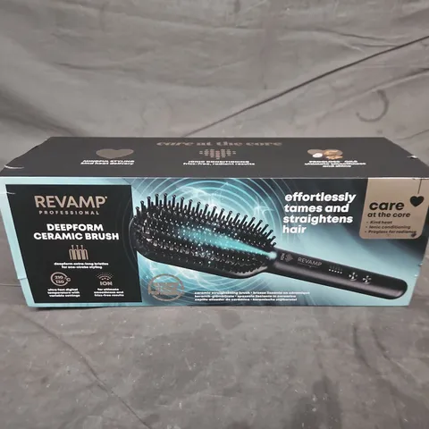 BOXED REVAMP PROFESSIONAL DEEPFORM CERAMIC BRUSH BR-2000X-GB