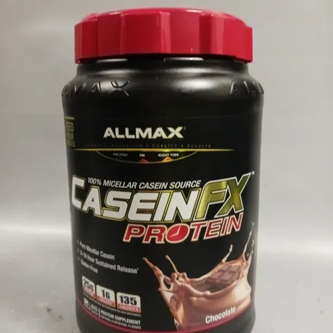 SEALED ALLMAX CASEIN FX PROTEIN - CHOCOLATE - 907G