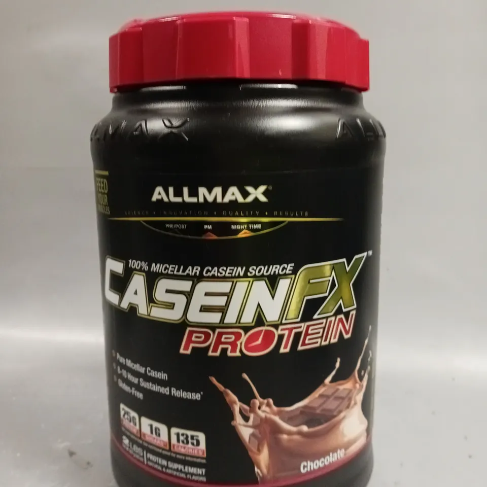 SEALED ALLMAX CASEIN FX PROTEIN - CHOCOLATE - 907G