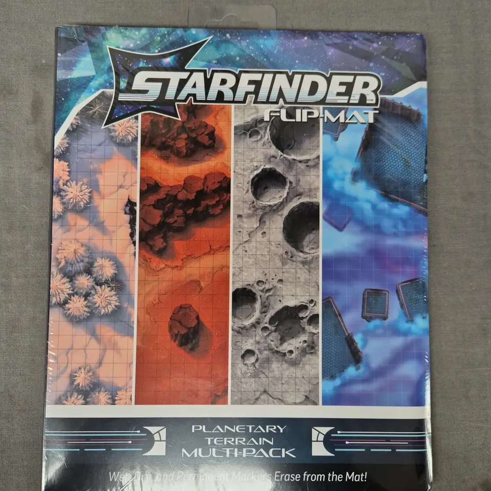 SEALED STARFINDER FLIP-MAT: PLANETARY TERRAIN MULTI-PACK