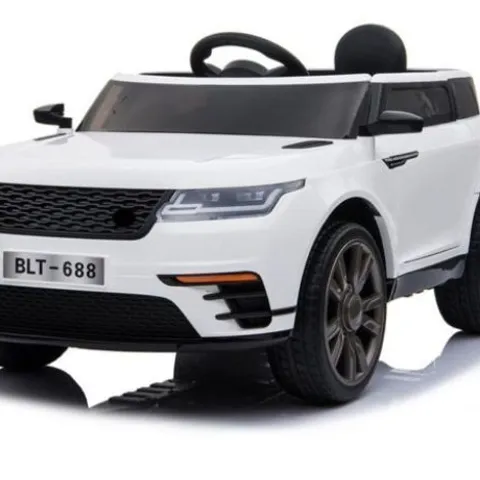 BRAND NEW BOXED 12V RANGE ROVER VELAR STYLE RIDE ON CAR WHITE