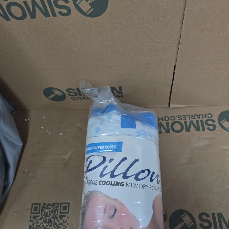 PILLOW – SUPREME COOLING MEMORY FOAM WITH REMOVABLE COVER