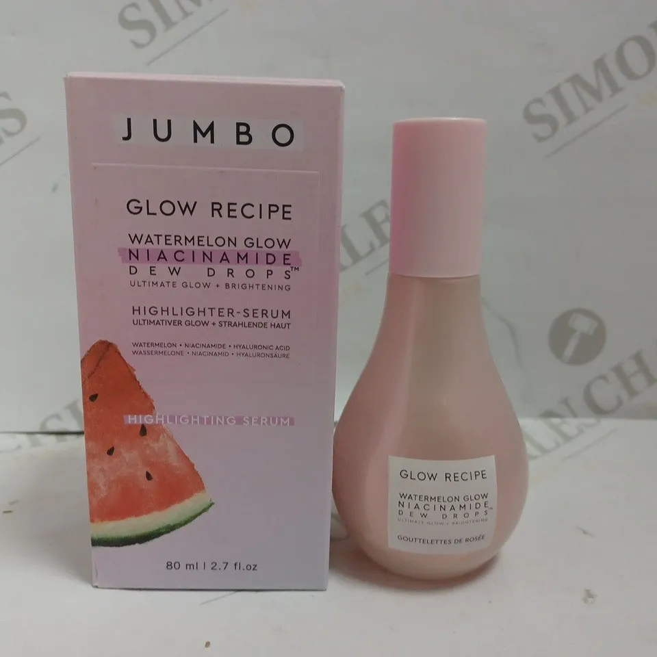 GLOW RECIPE WATERMELON GLOW NIACINAMIDE DEW DROPS HIGHLIGHTING SERUM - 80ML