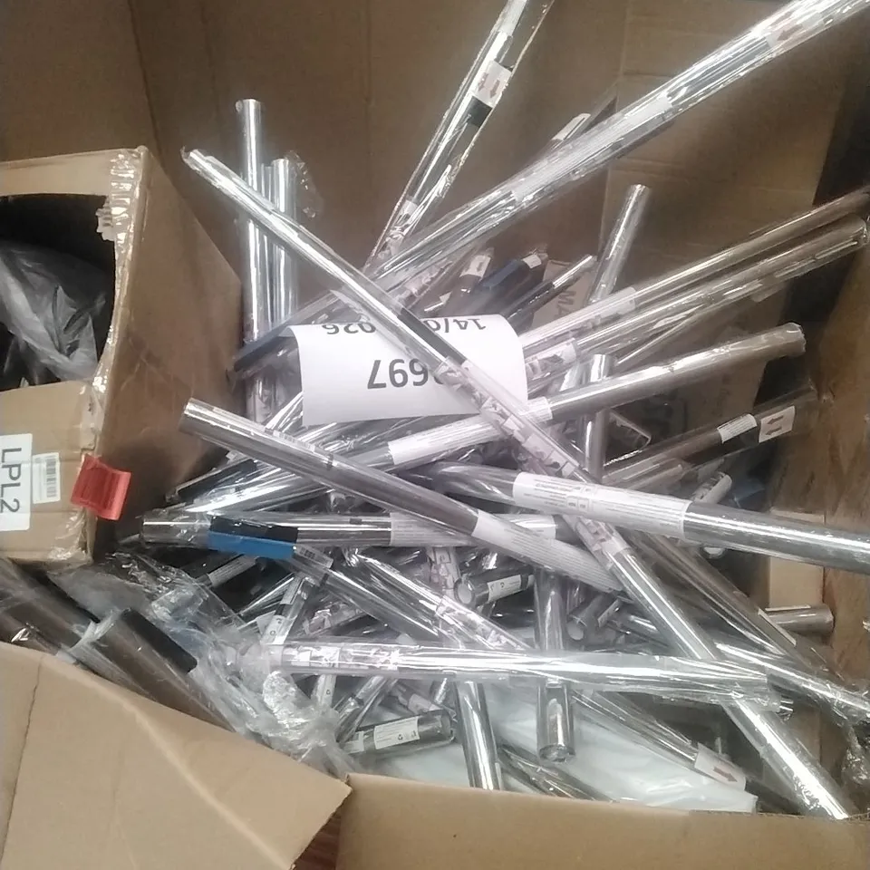 PALLET OF ASSORTED HOUSEHOLD GOODS AND PRODUCTS TO INCLUDE; HOME DECOR, STEAMER, BOXED FURNITURE ETC